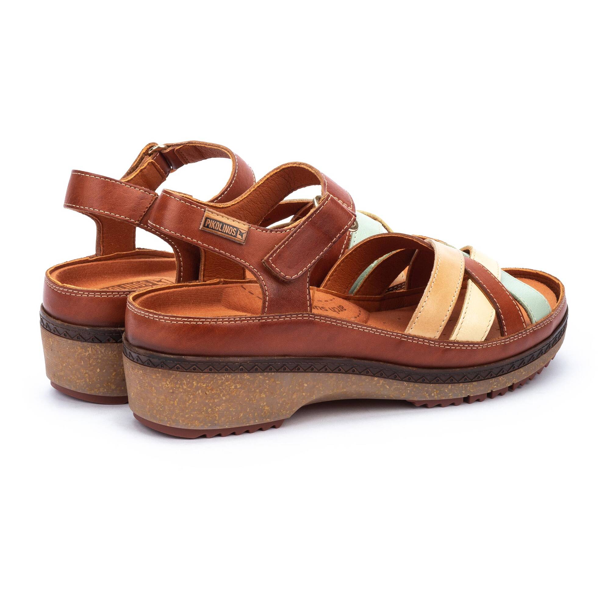 Pikolinos Granada Sandals with Multicolor Straps Women's