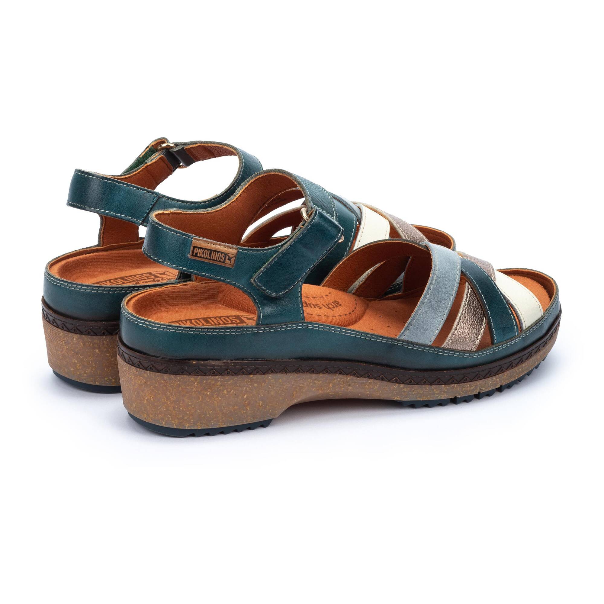 Pikolinos Granada Sandals with Multicolor Straps Women's