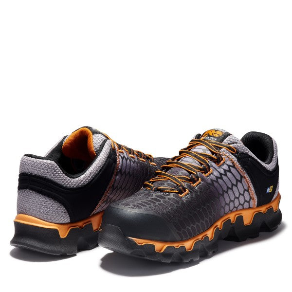 Men's Timberland PRO® Powertrain Sport SD Safety Toe Work Shoes Grey/Orange