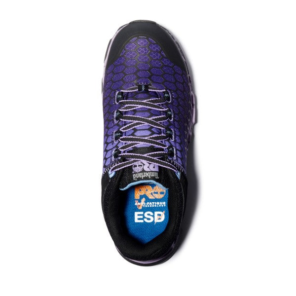 Women's Timberland PRO® Powertrain Sport Safety Toe Work Shoes Black/Purple