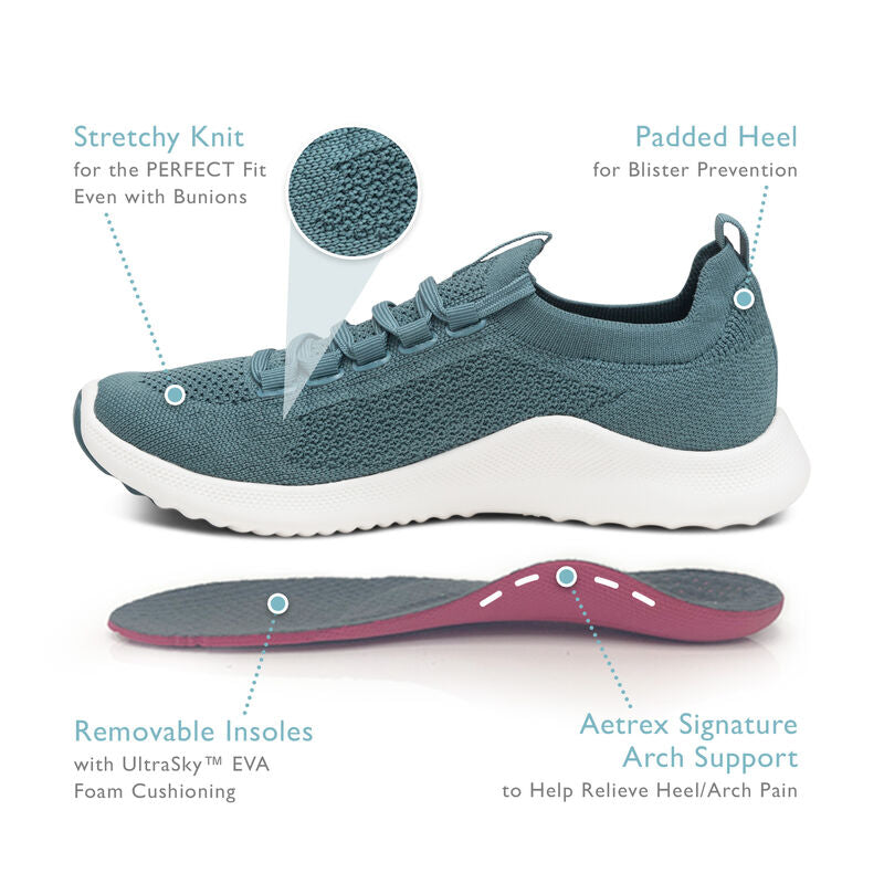 Women's Aetrex Carly Arch Support Sneakers