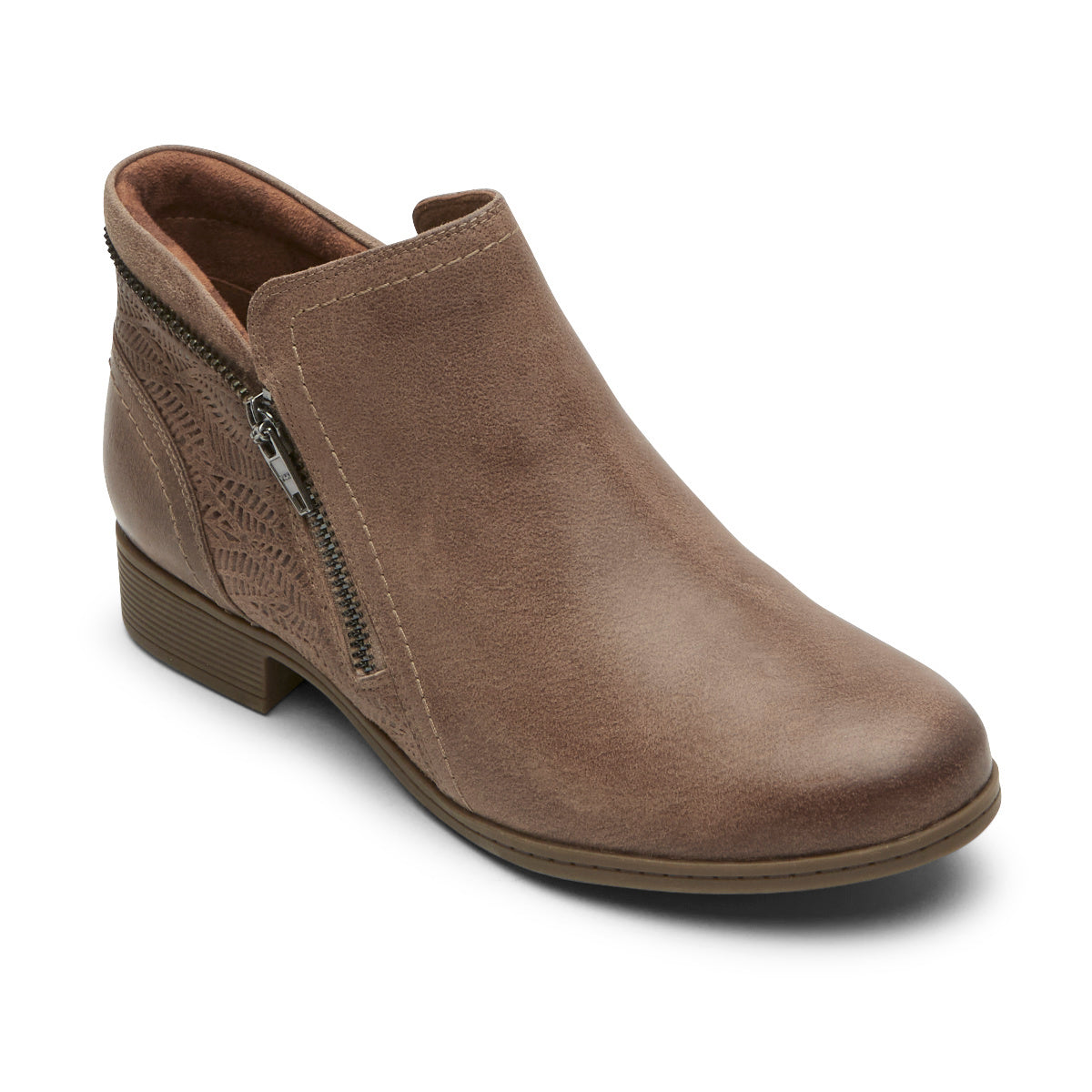Women's Cobb Hill Crosbie Bootie Color: Taupe