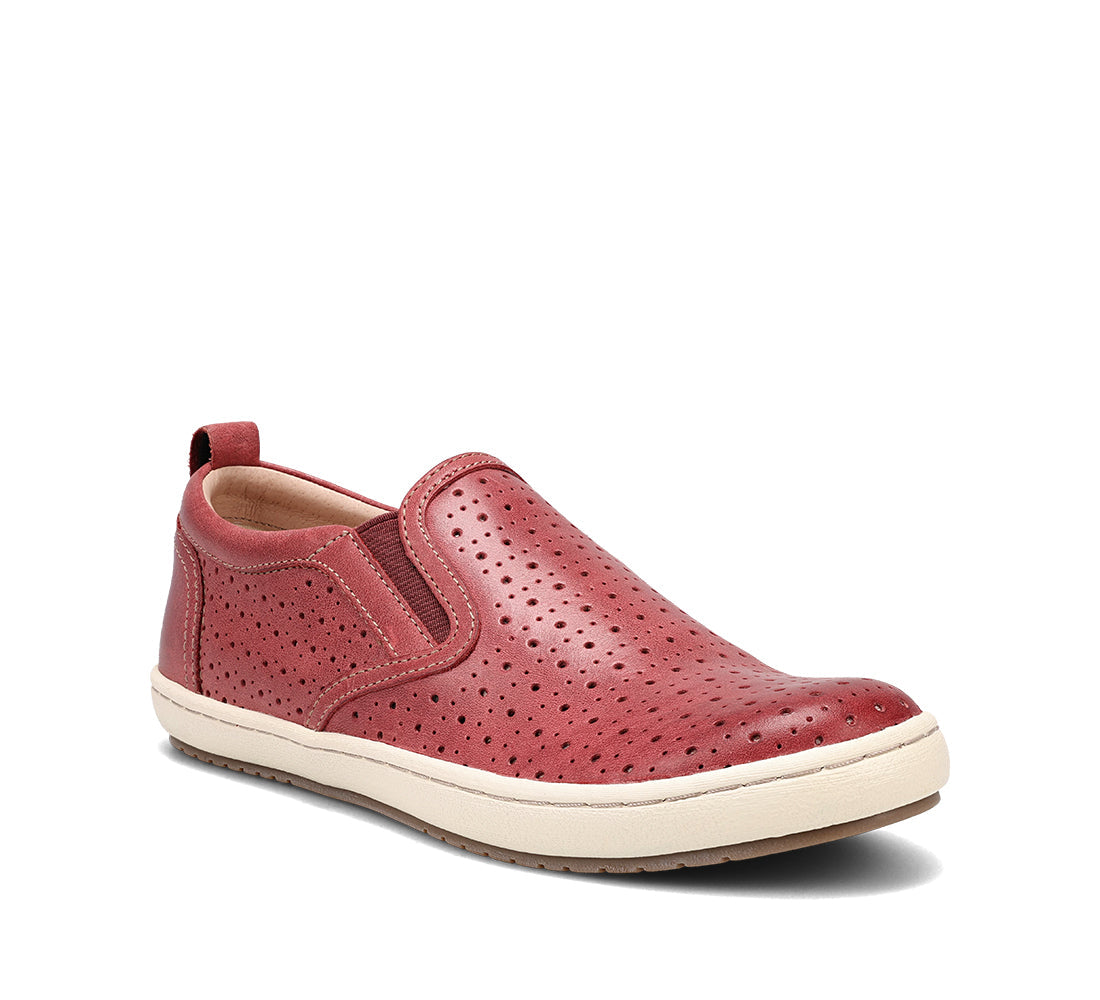 Women's Taos Court Color: Warm Red