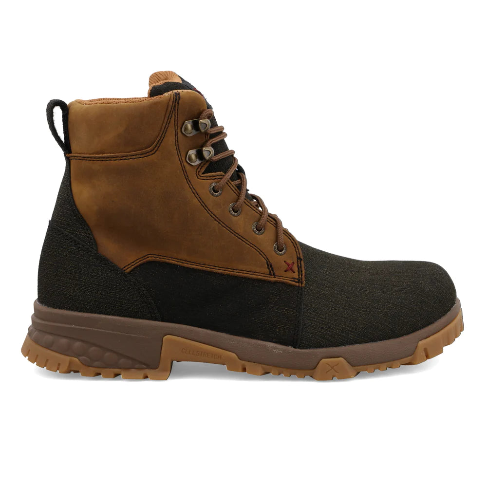 Men's Twisted X 6" Work Boot Color: Charcoal 