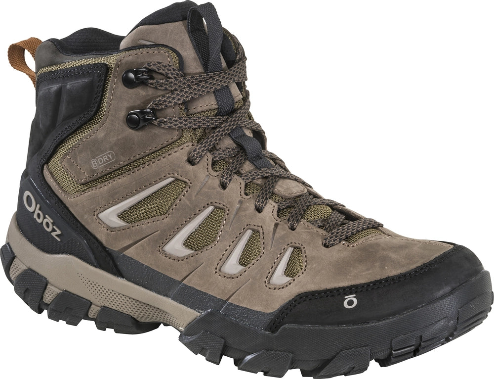 Men's Oboz Sawtooth X Mid Waterproof Color: Canteen