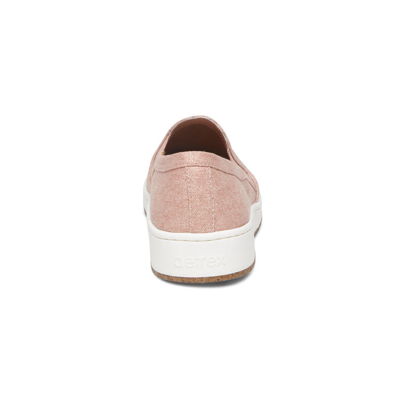 Aetrex Cameron Slip-On Sneaker Women's Color: Blush