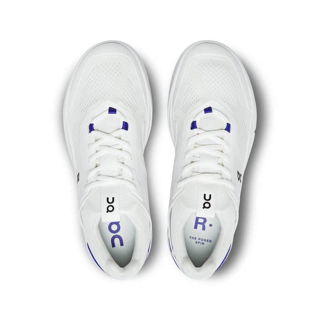Women's On-Running The Roger Spin Color: Undyed-White | Indigo