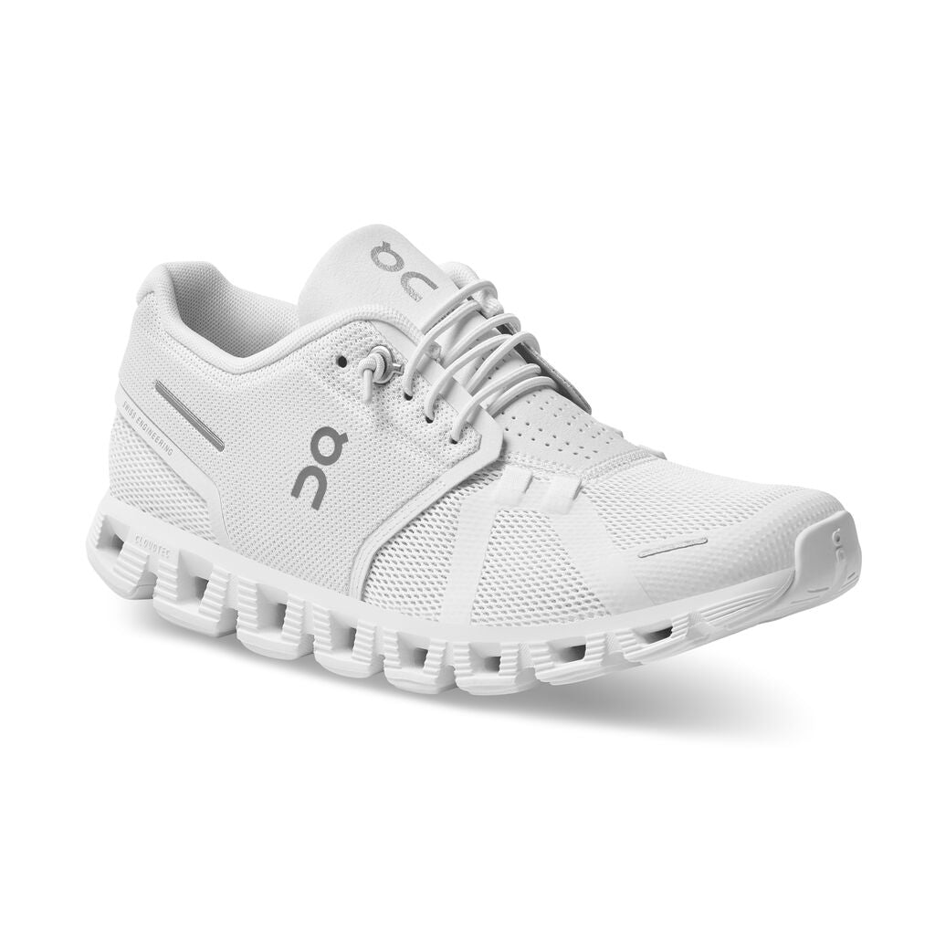 Women's On Running Cloud 5 Color:  All White