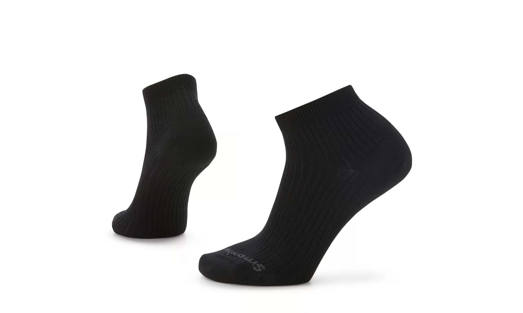 Women's Smartwool Everyday Texture Zero Cushion Ankle Socks Color: Black 