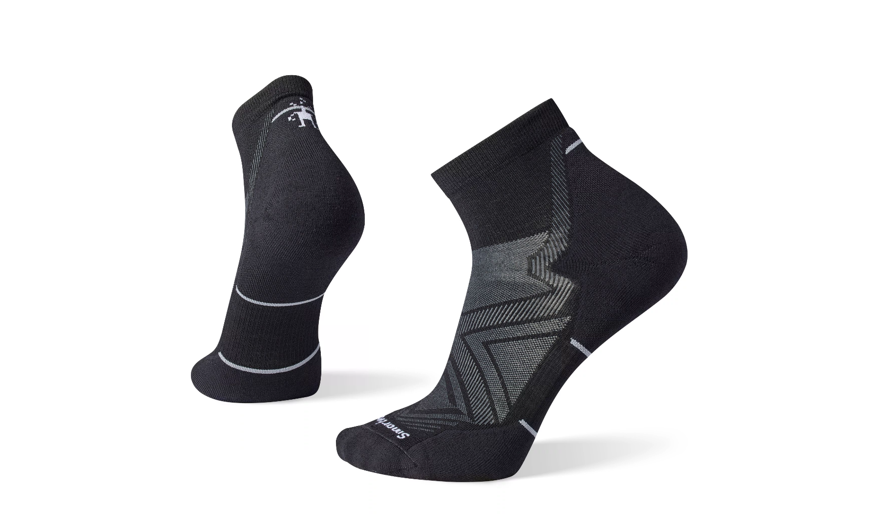 Smartwool Run Targeted Cushion Ankle Socks Color: Black