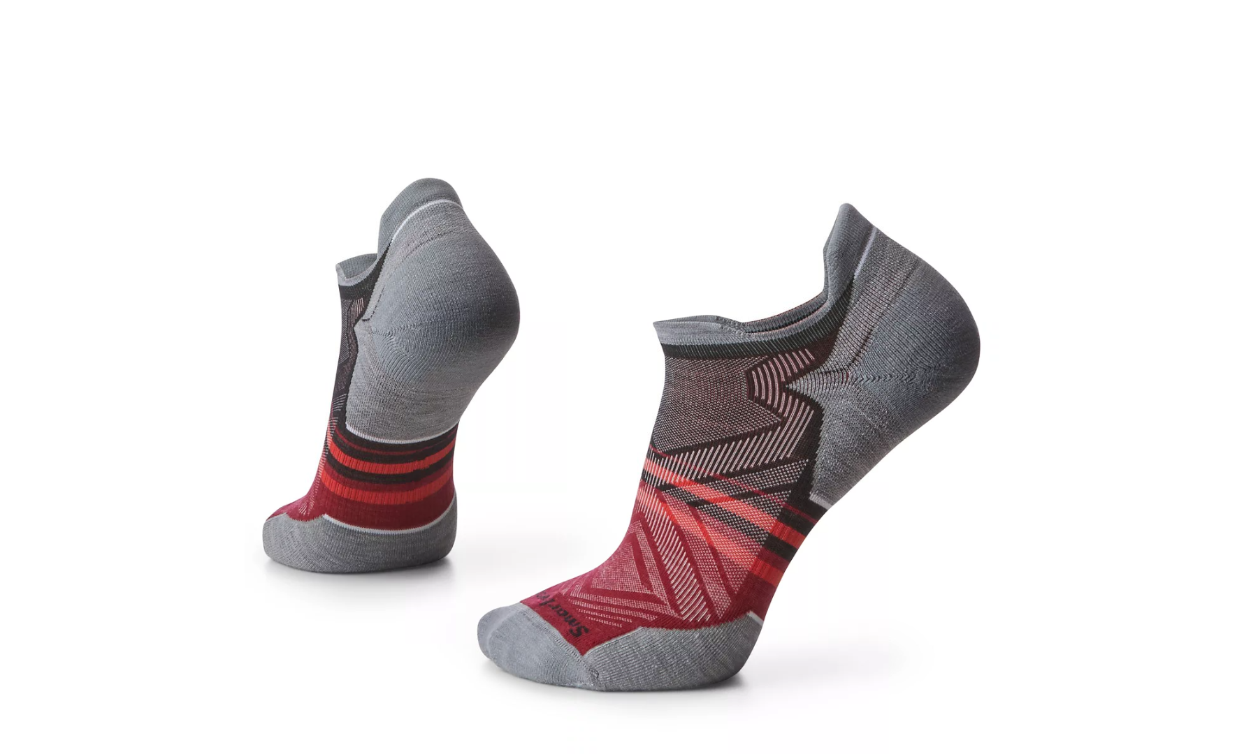 Smartwool Run Targeted Cushion Low Ankle Socks Color: Tibetan Red