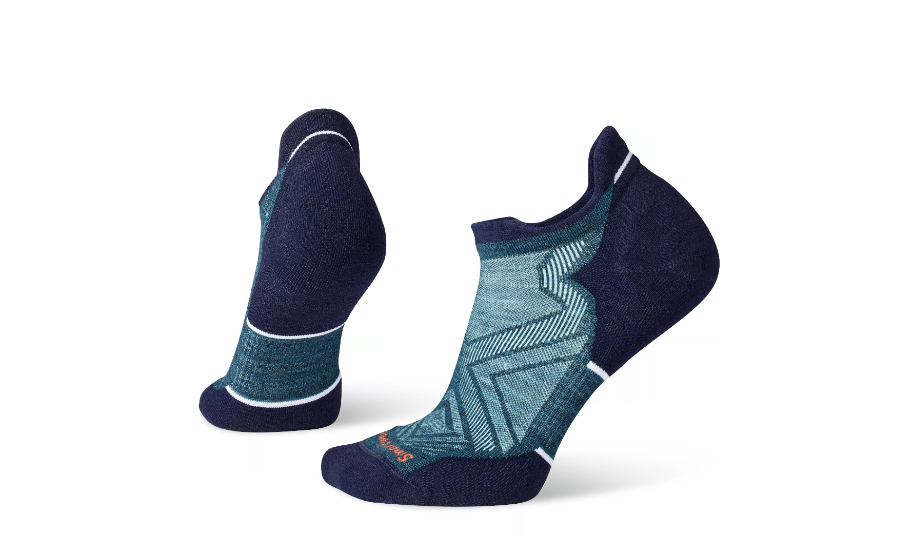 Women's Smartwool Run Targeted Cushion Low Ankle Socks Color: Twilight Blue 