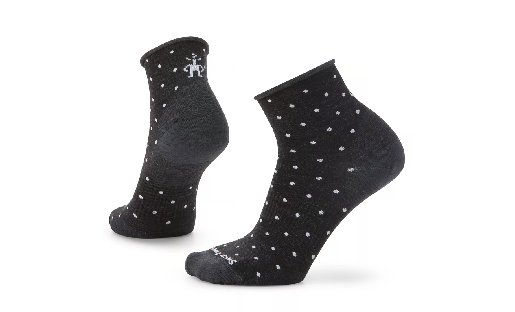 Women's Smartwool Everyday Classic Dot Zero Cushion Ankle Socks Color: Ash