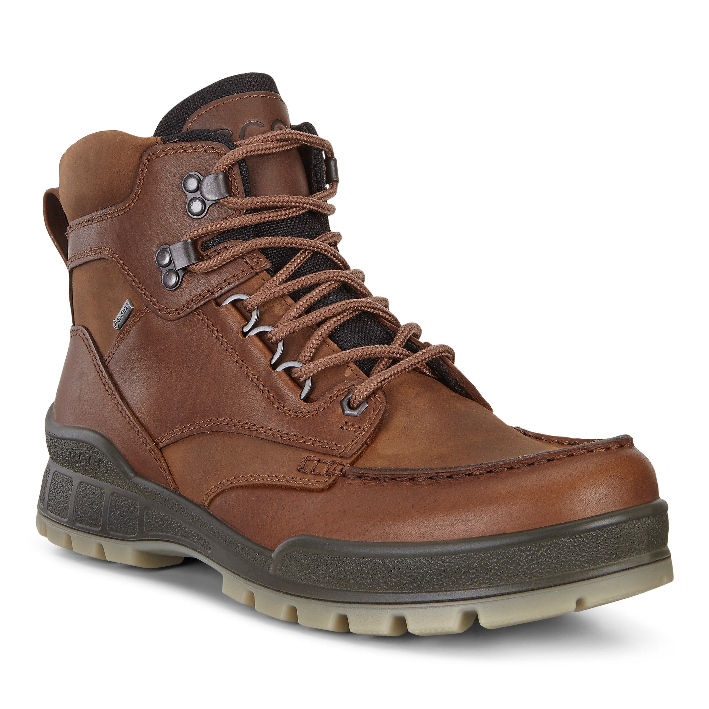 Men's ECCO Track 25 GTX Hiking Boots Bison/Brown