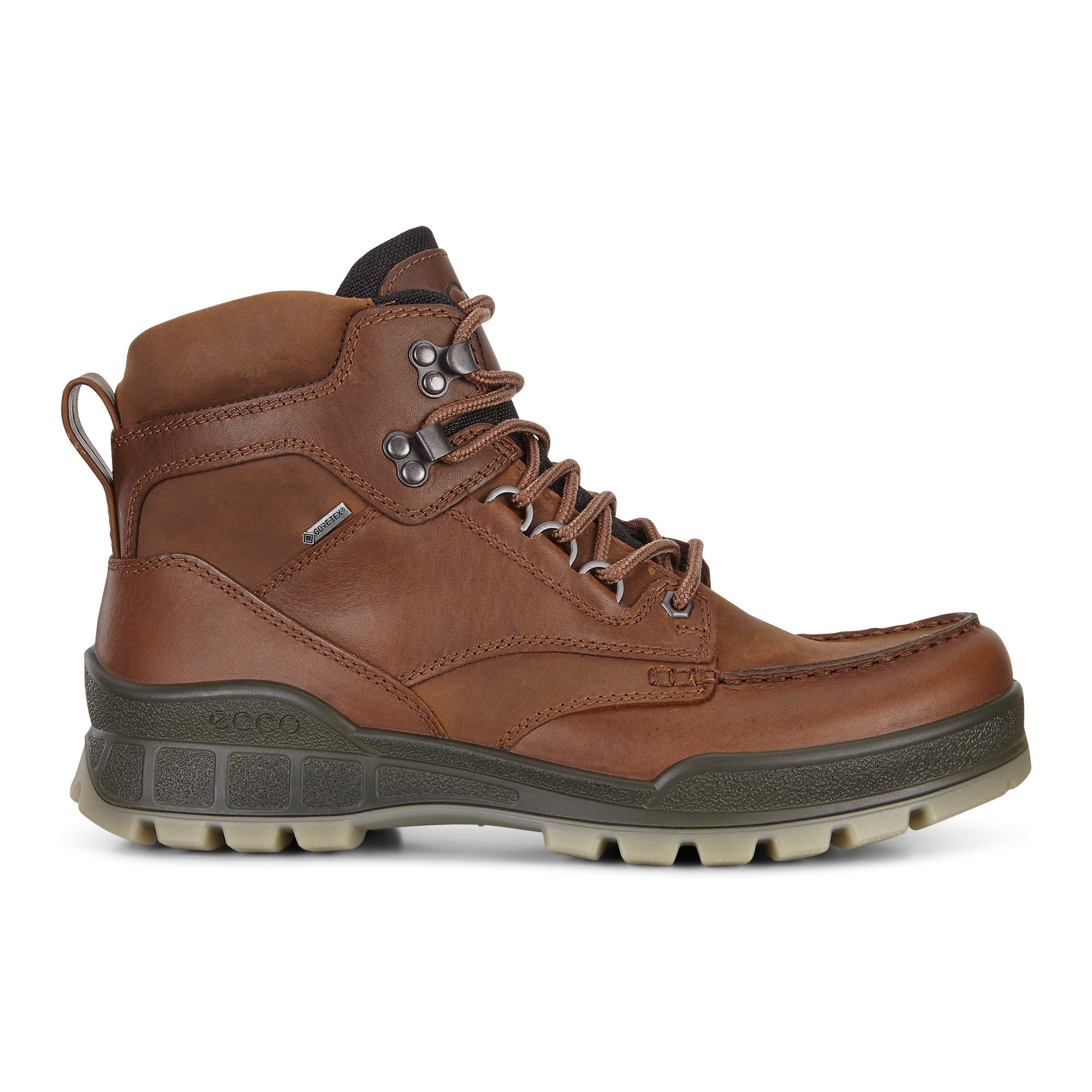 Men's ECCO Track 25 GTX Hiking Boots Bison/Brown