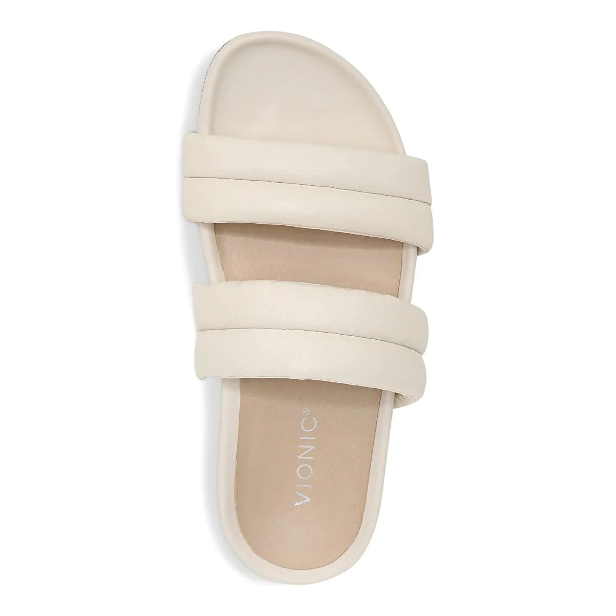 Women's Vionic Mayla Slide Sandal Color: Cream