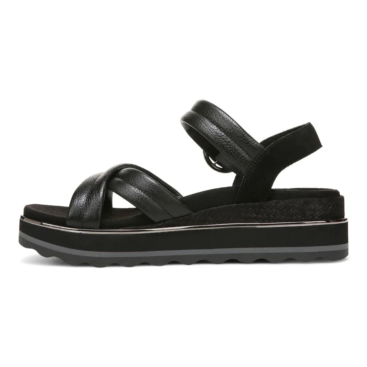 Women's Vionic Reyna Flatform Sandal Color: black