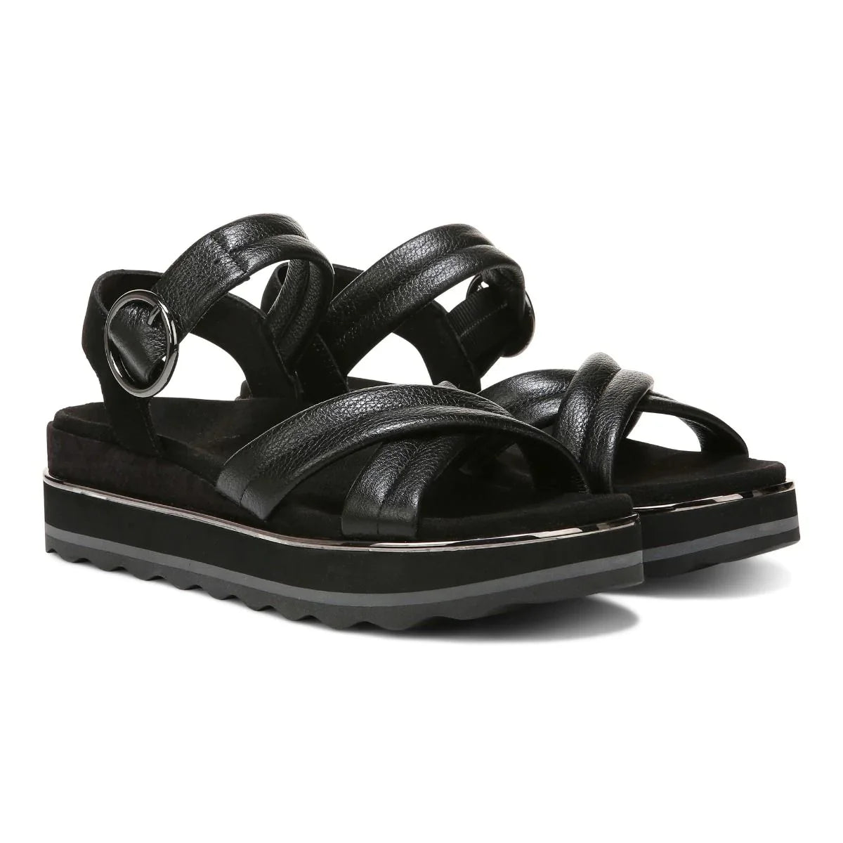 Women's Vionic Reyna Flatform Sandal Color: black