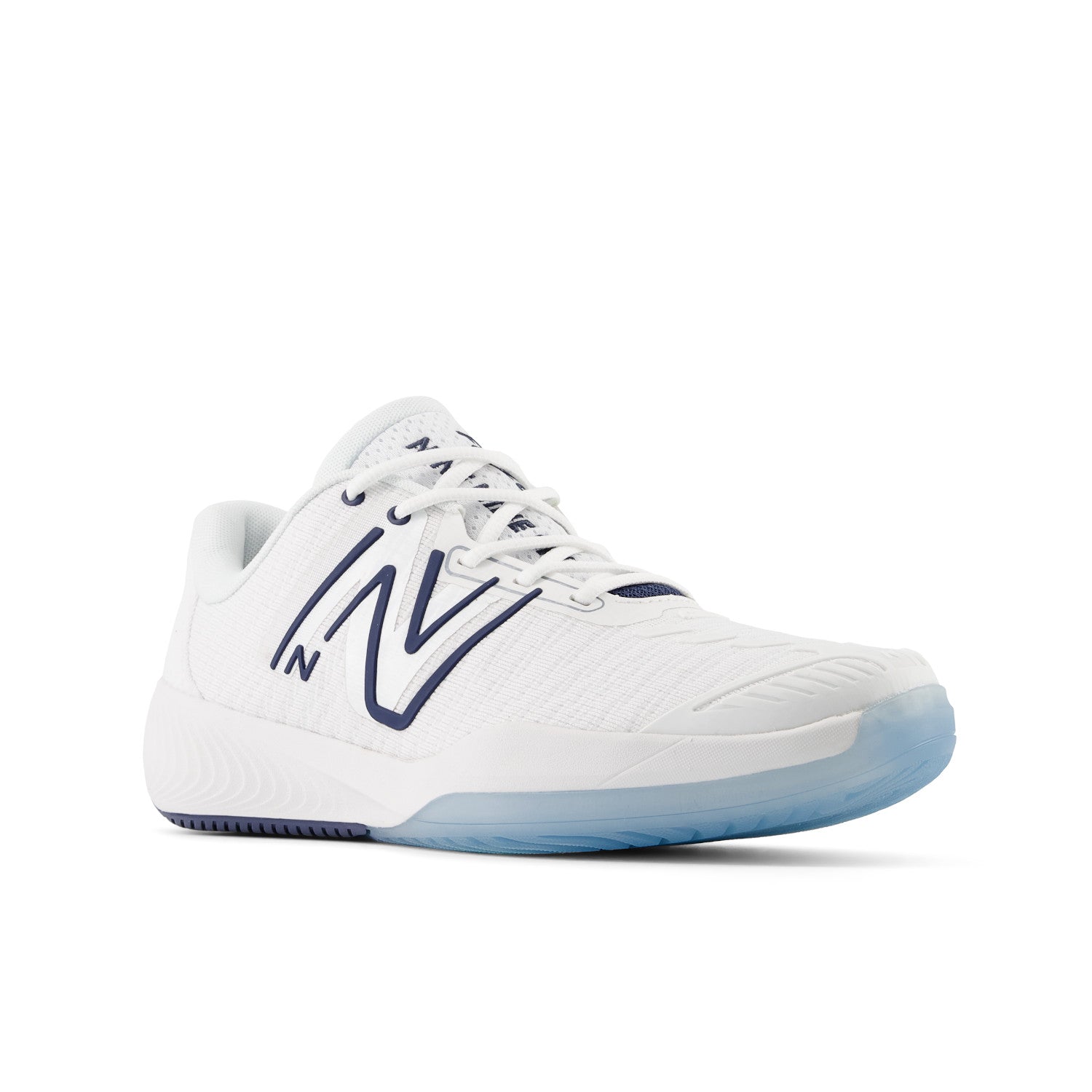 Men's New Balance FuelCell 996v5 Color: White with Navy and Hi-Lite