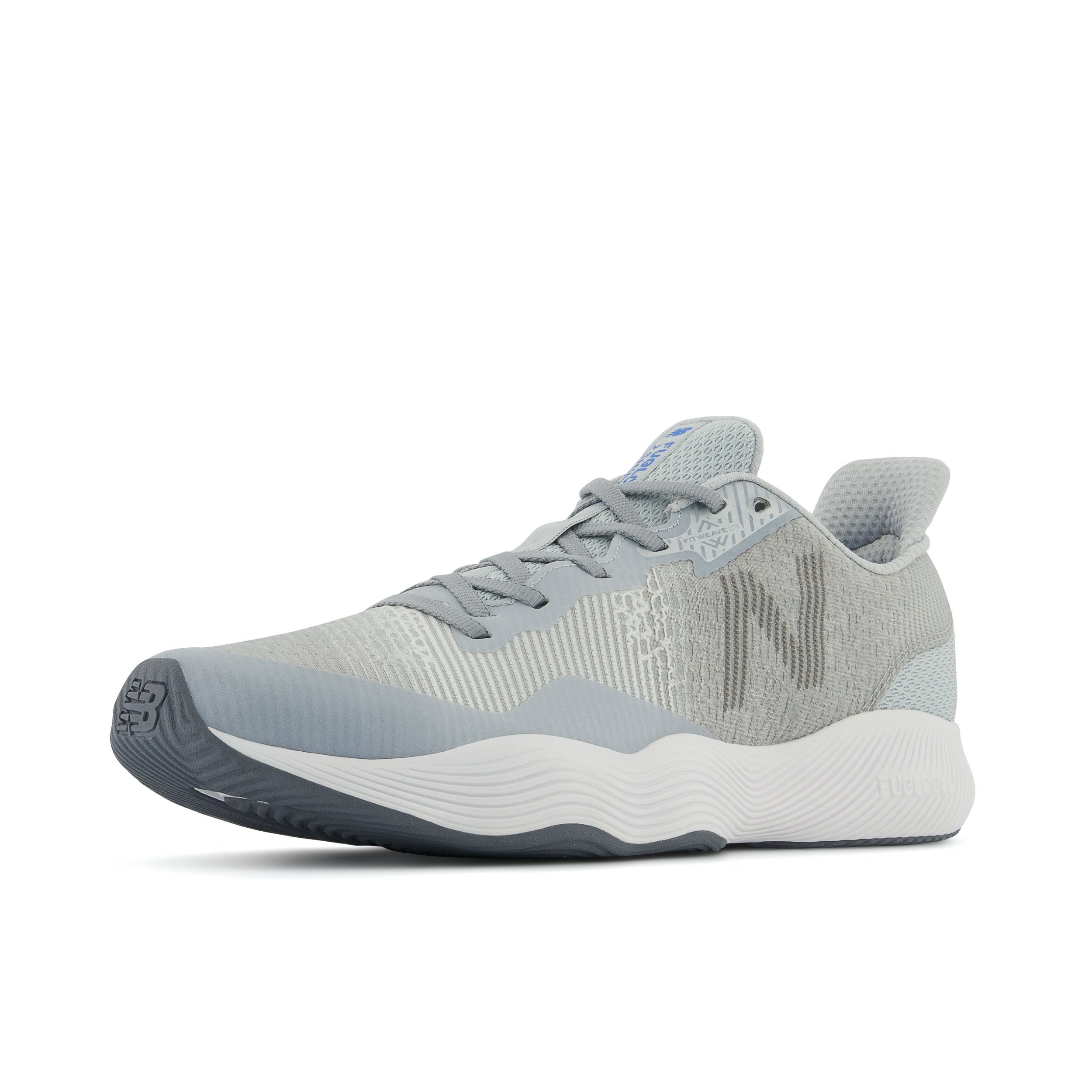 Men's New Balance FuelCell Shift TR Color: Steel with White and Serene Blue