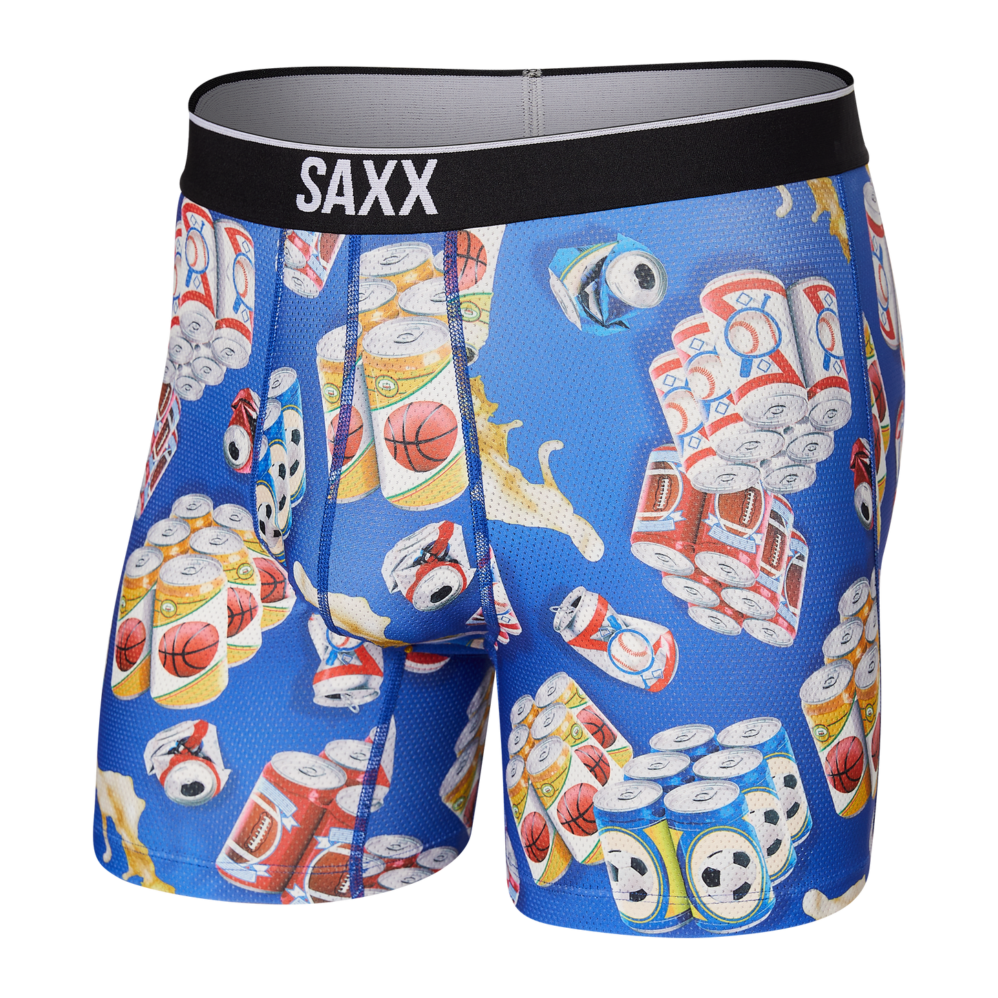 Men's SAXX Volt Boxer Brief Pattern: Six Pack Sport