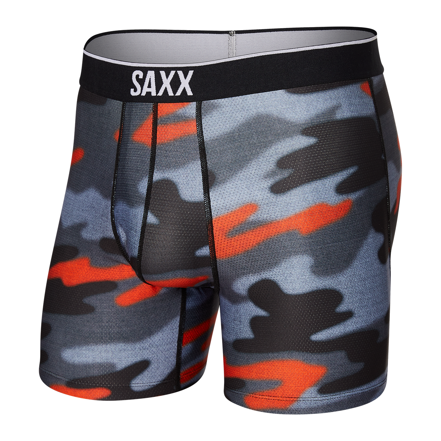 Men's SAXX Volt Boxer Brief Pattern: Hazy Camo
