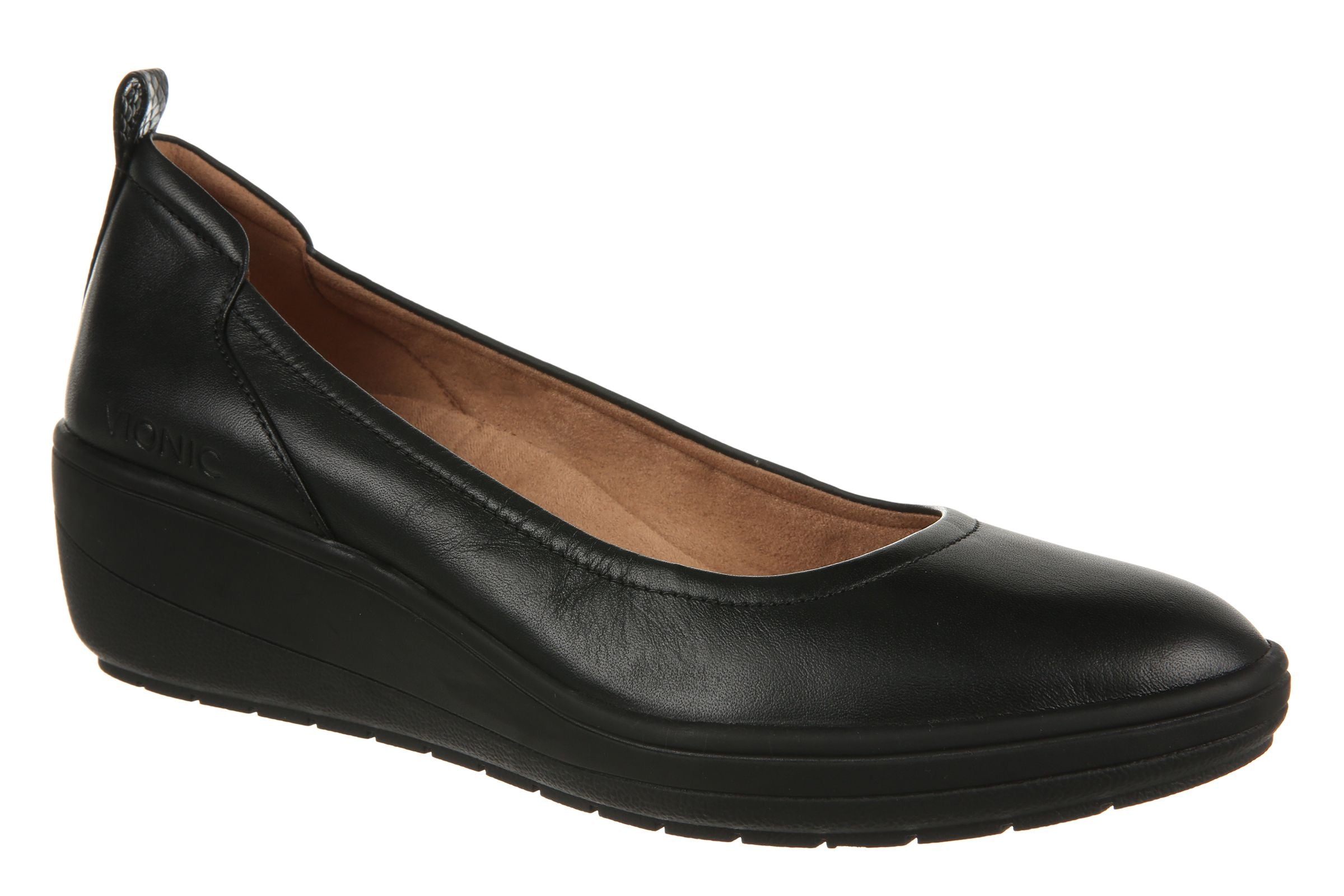 Vionic black dress on sale shoes