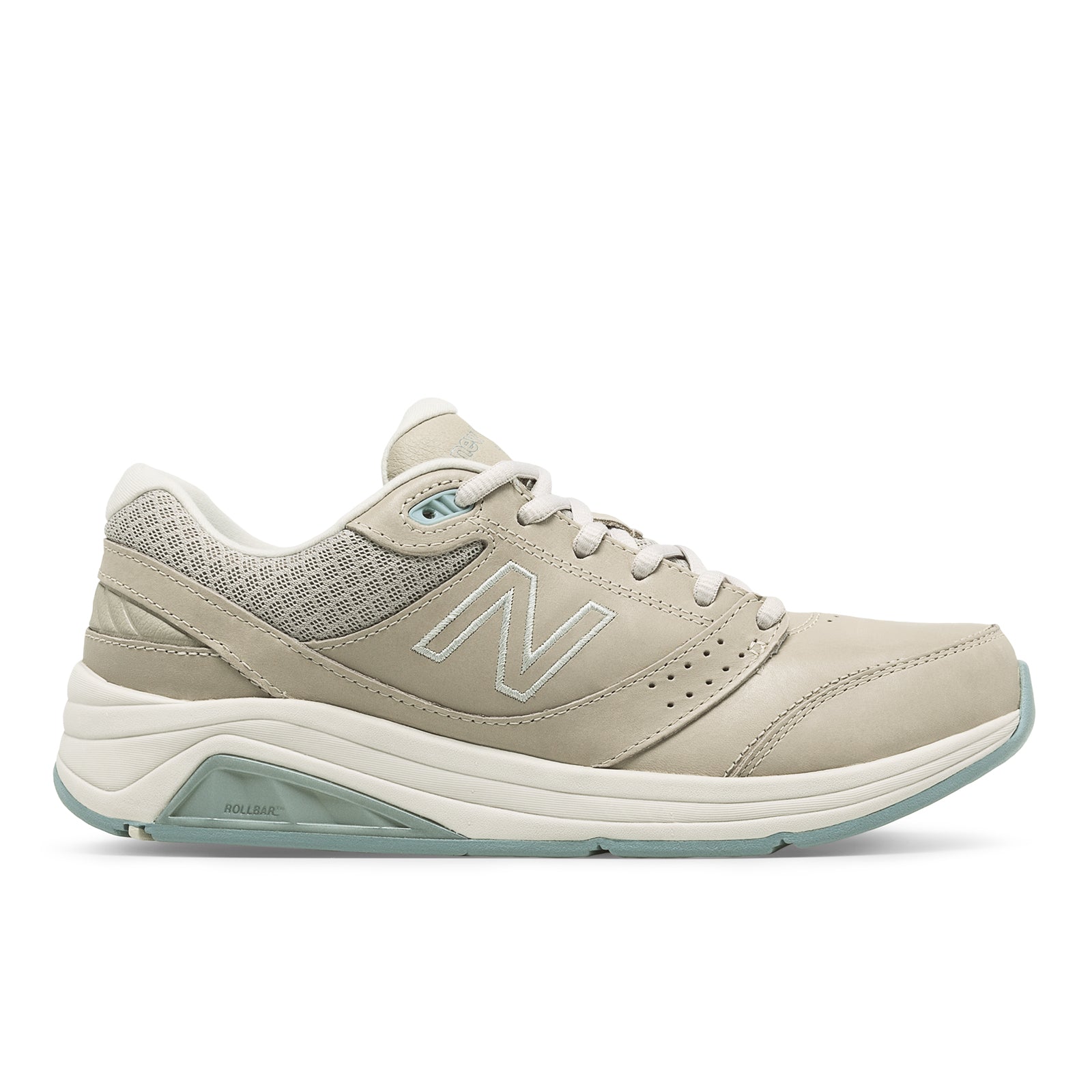 Women's New Balance WW928GR3 Neutral Stability Leather Walking Shoes with ROLLBAR